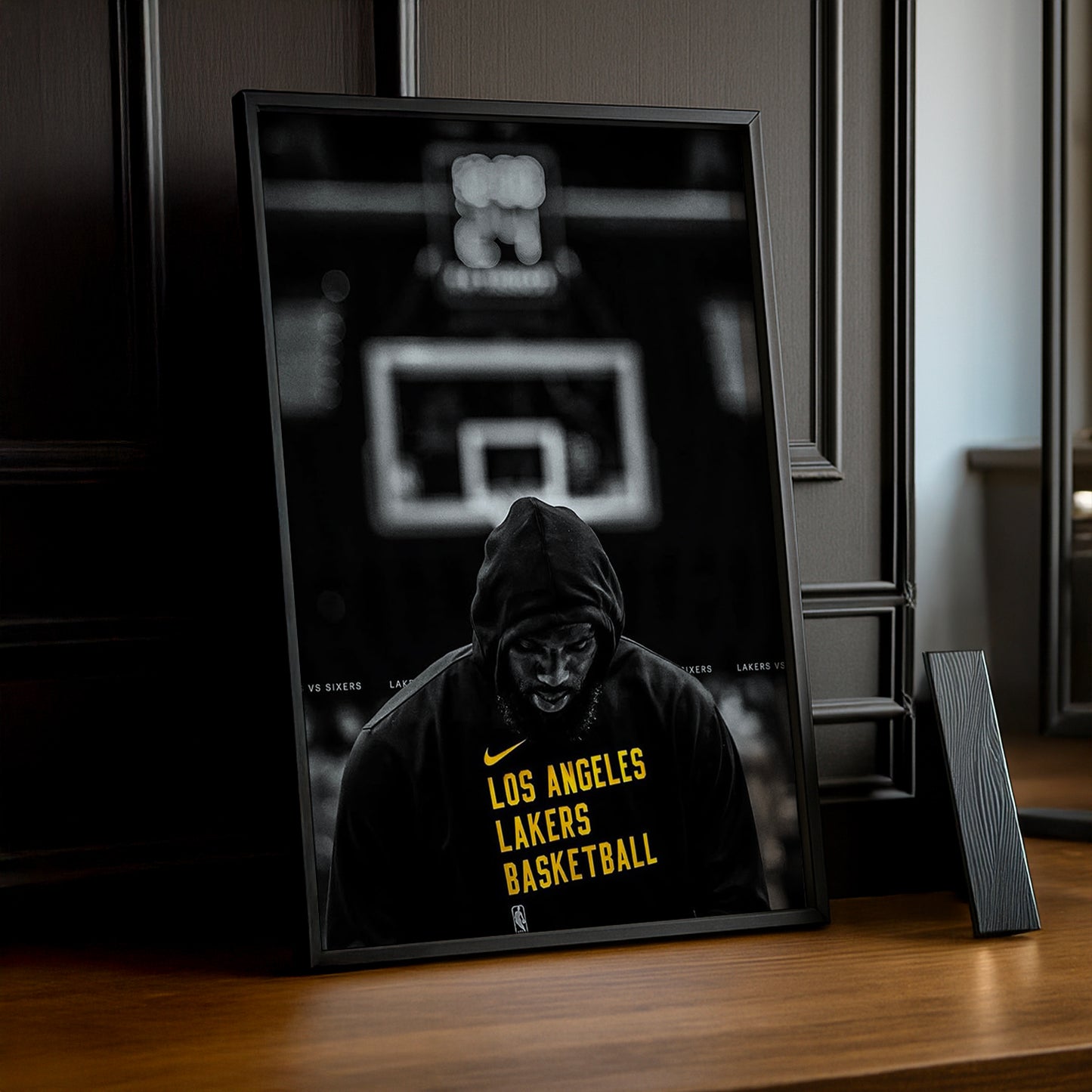 Cadre photo NBA - Lebron James Los Angeles Lakers