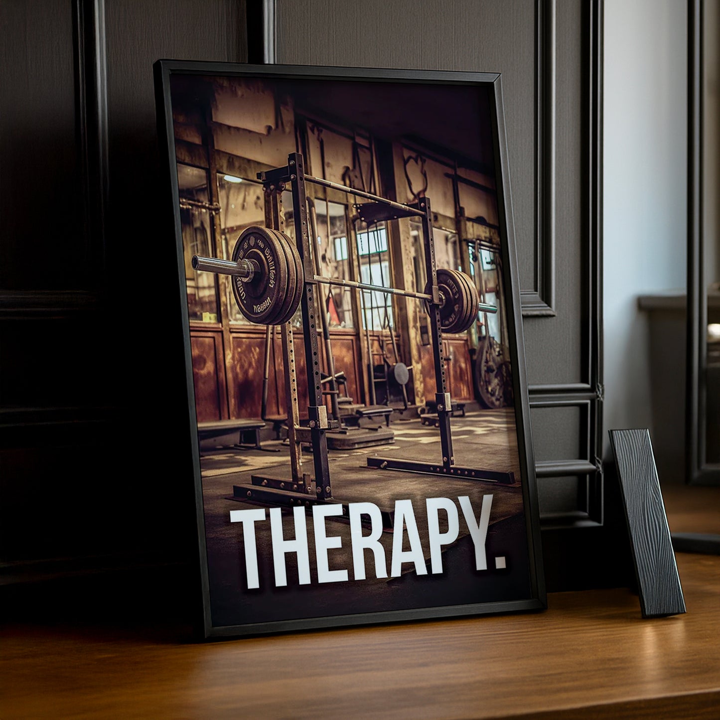 Poster Photo Musculation - Therapy