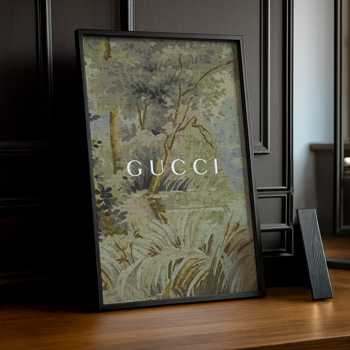 Cadre Photo Gucci - Tapisserie jaune