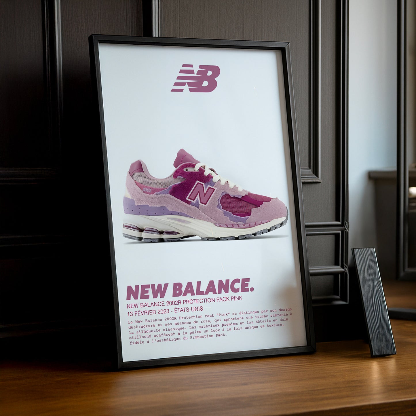 Cadre photo New Balance 2002R Protection Pack Pink