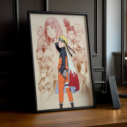 Cadre Photo Naruto - Naruto Uzumaki