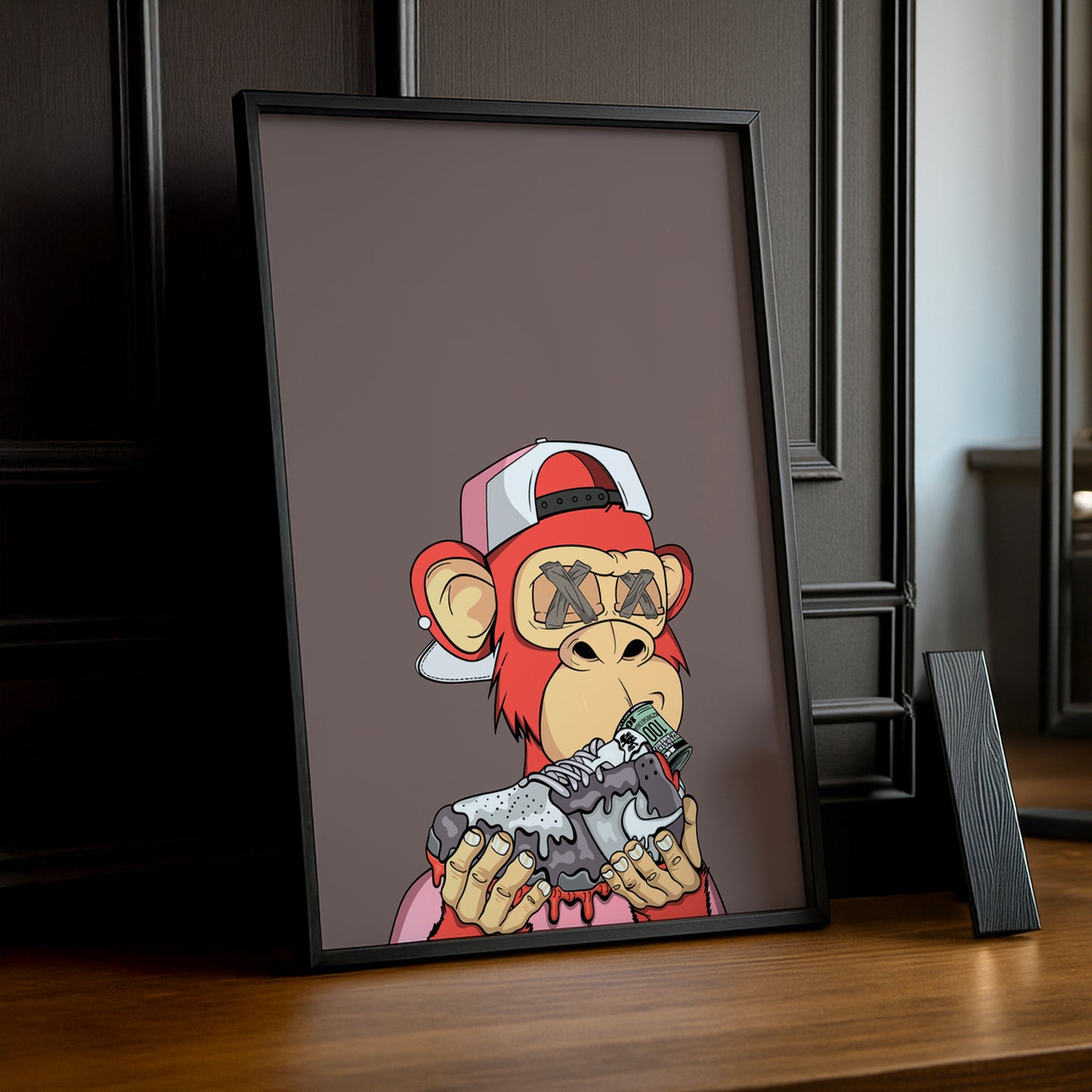 Cadre photo Bayc Nike Dunk SB Pigeon