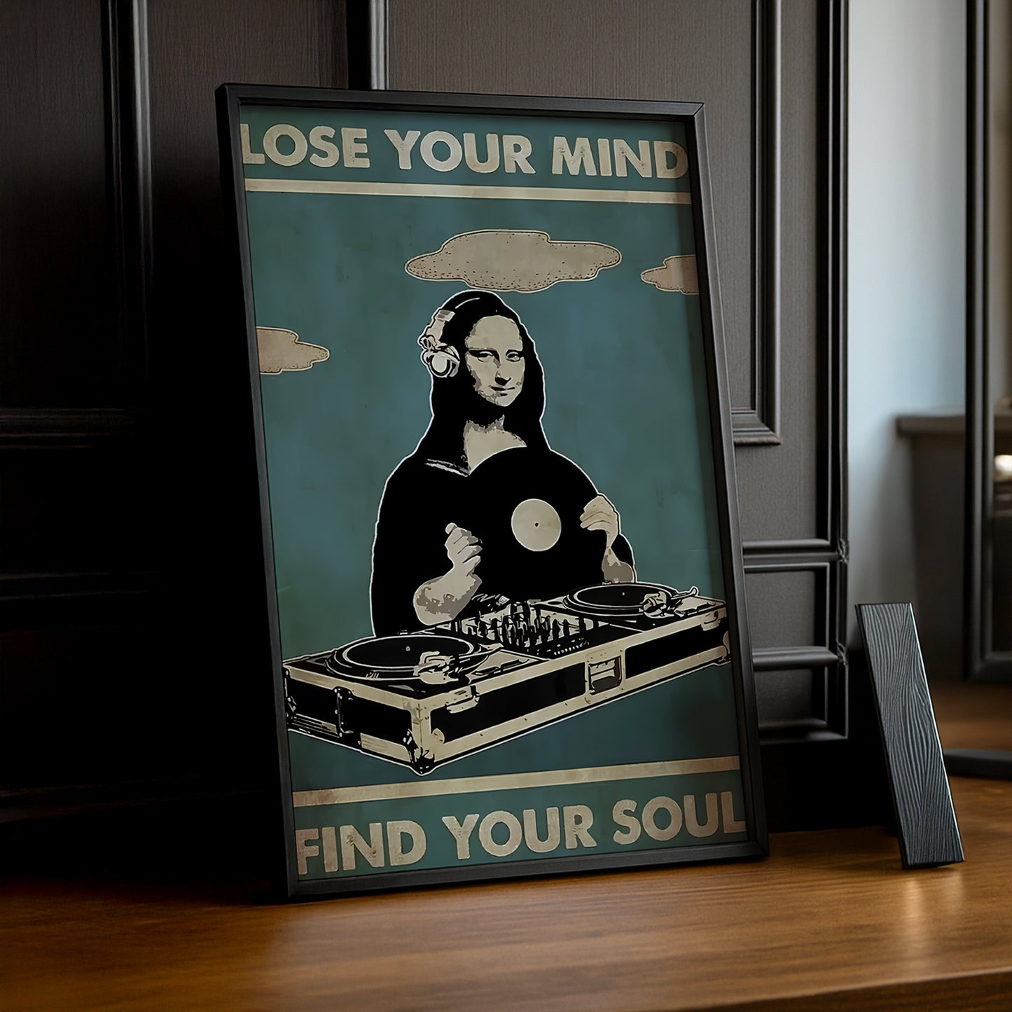 Cadre photo Mona Lisa La Joconde Lose Your Mind