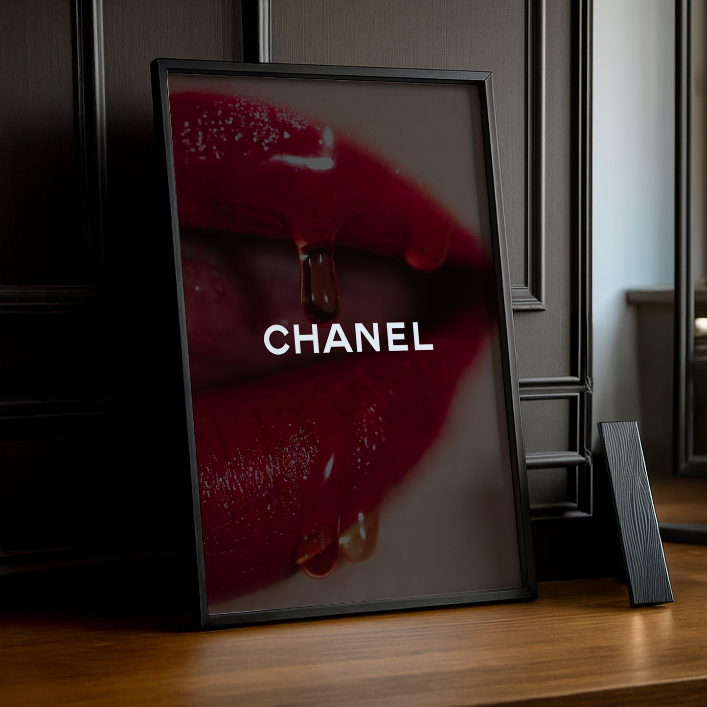 Poster Photo Chanel - Aesthetic Lips