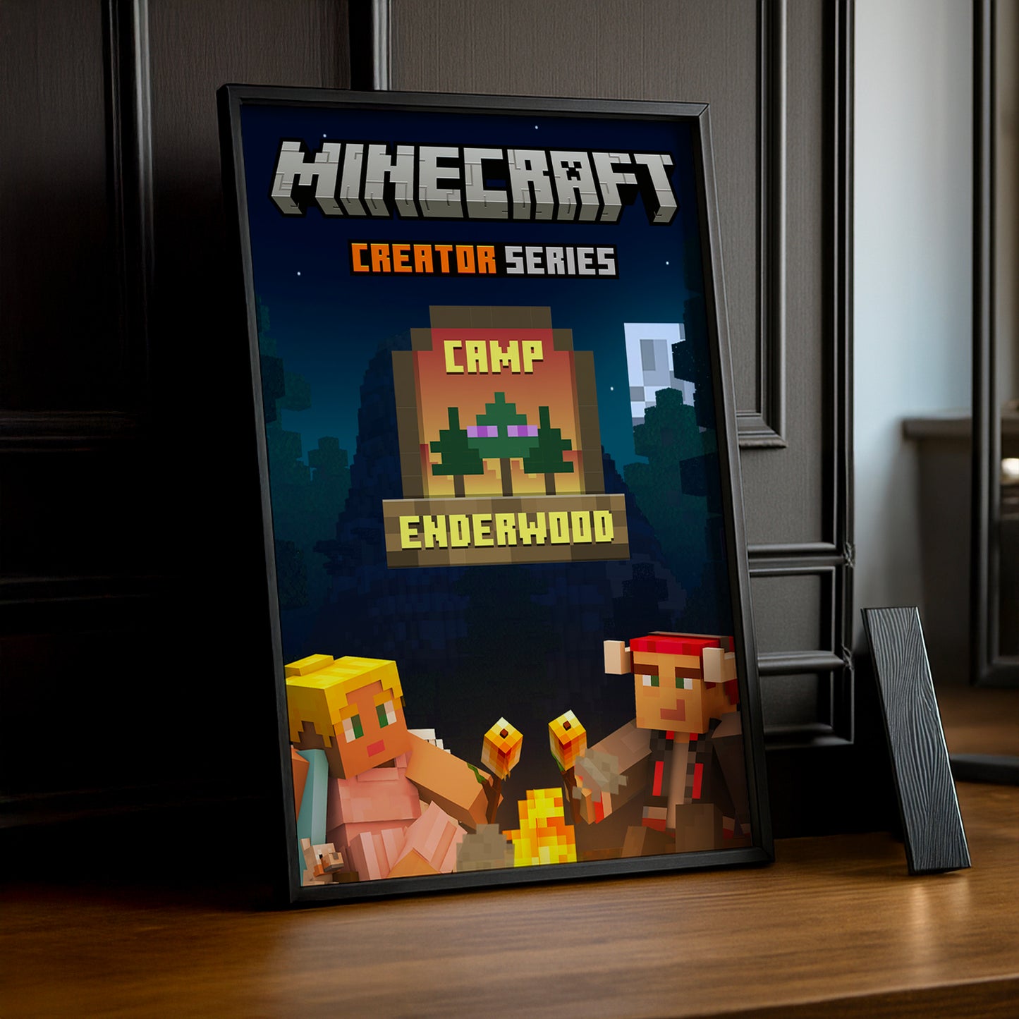 Cadre photo Minecraft - Enderwood