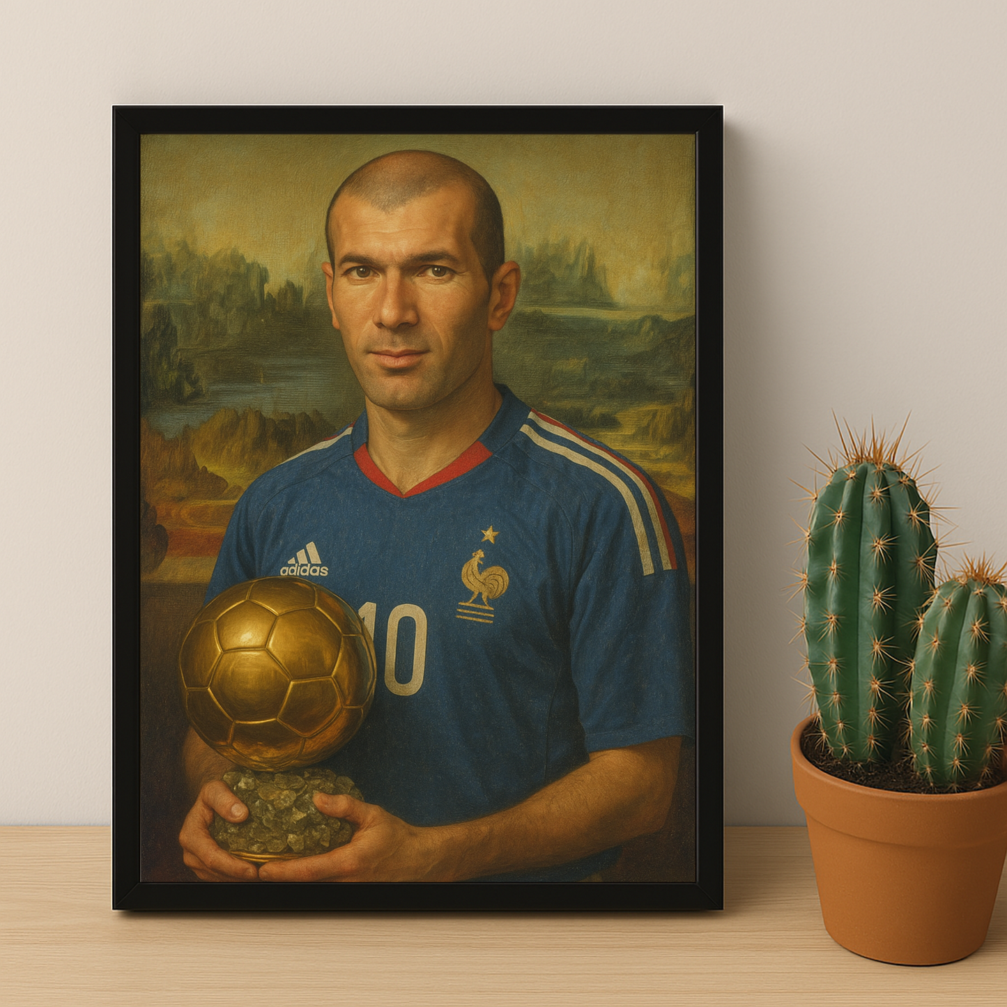 Poster Ballon d'Or - Zinédine Zidane