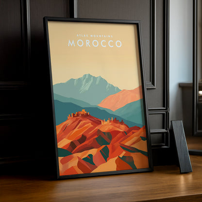 Atlas Mountains Maroc - Poster