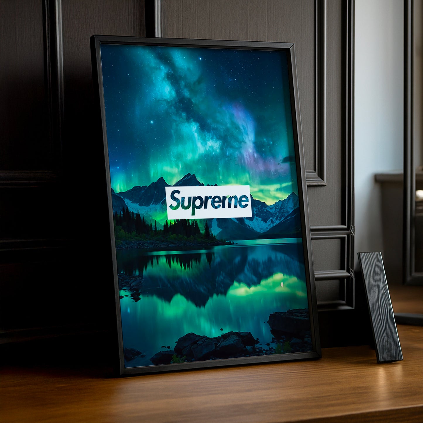 Poster Supreme - Aurore Boréale