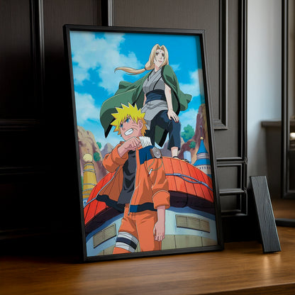 Cadre Photo Naruto - Naruto and Tsunade