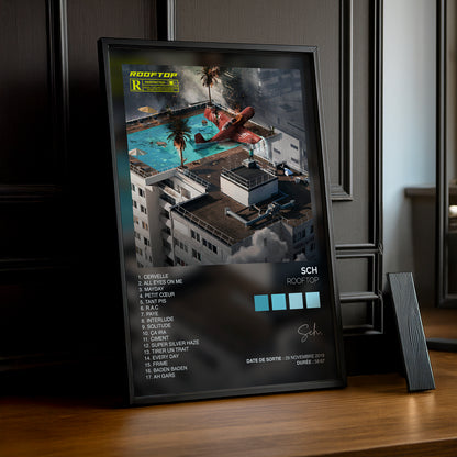 Poster SCH - Album Rooftop