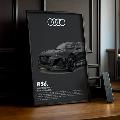 Cadre photo Audi RS6