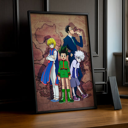 Cadre Photo Hunter x Hunter - Core Four
