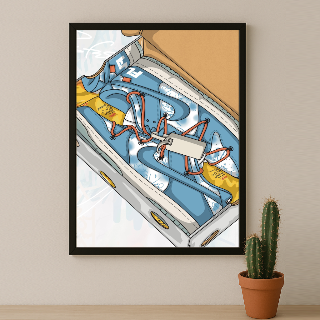 Poster Nike Sneakers box