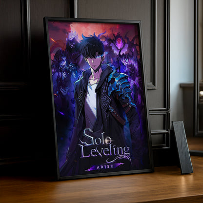 Cadre Photo Solo Leveling - Purple