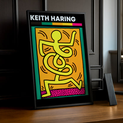 Cadre photo Keith Haring