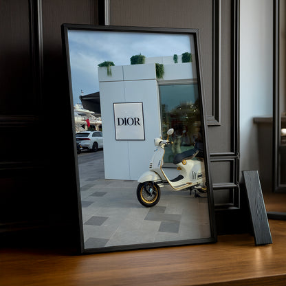 Cadre photo Dior Scooter