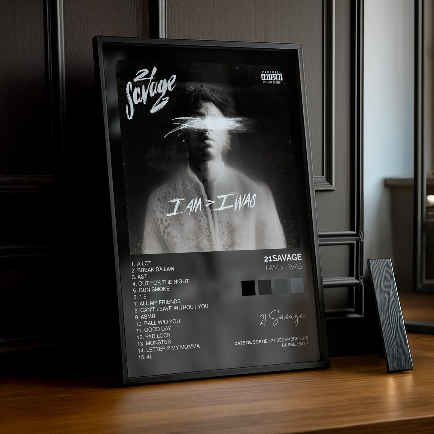 Poster 21Savage - Album I Am > I Was