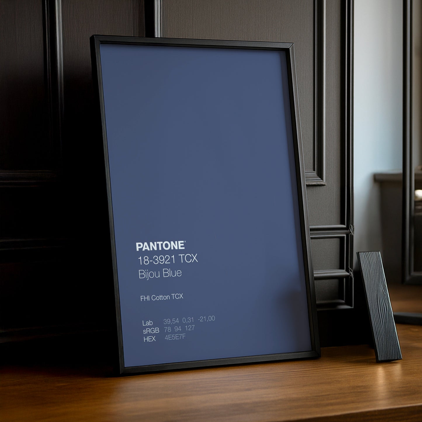 Cadre Photo Pantone - Bijou Blue