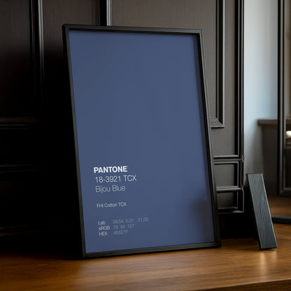 Cadre Photo Pantone - Bijou Blue