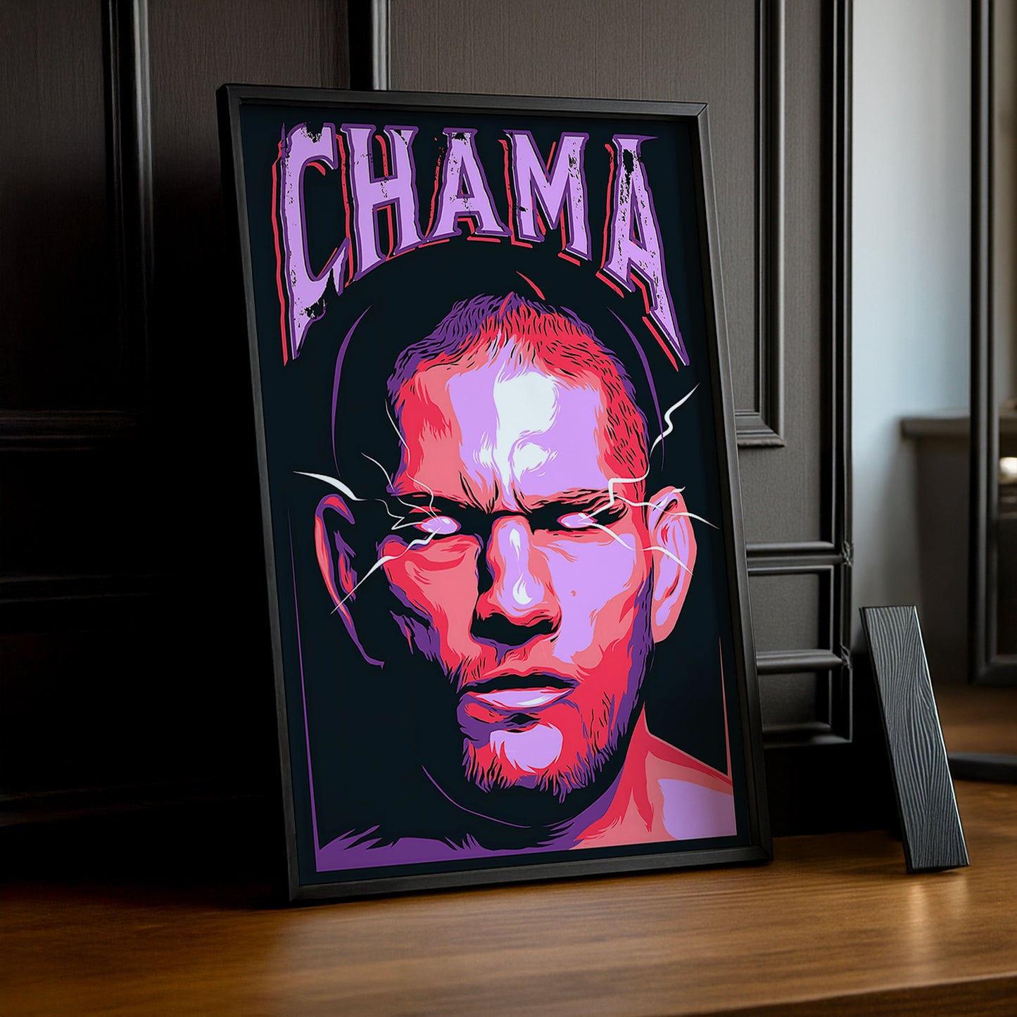 Cadre photo UFC - Perreira Chama