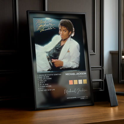 Poster Michael Jackson - Album Thriller