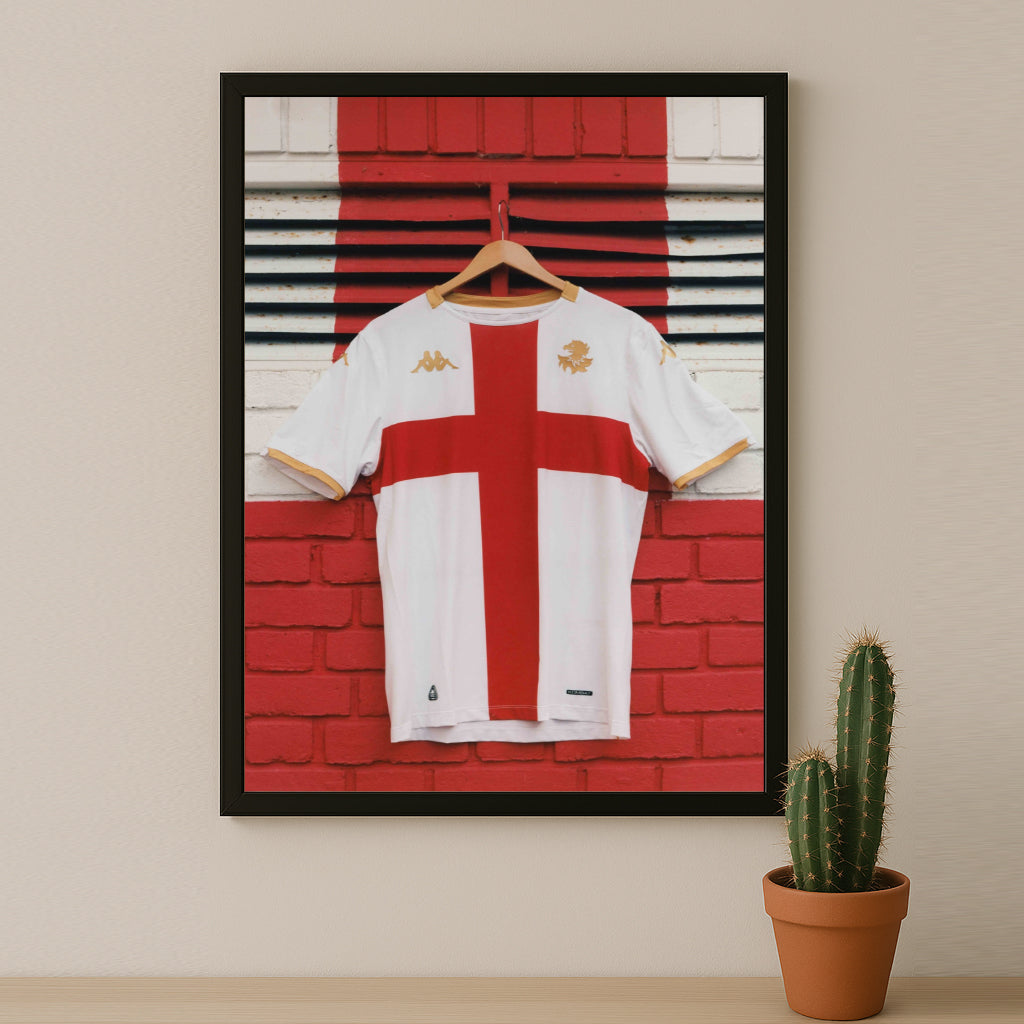 Poster Maillot Football - Genoa Kit 25-26
