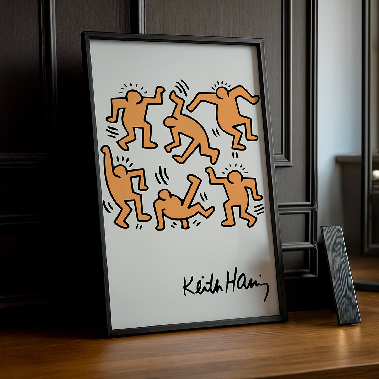 Cadre photo Keith Haring