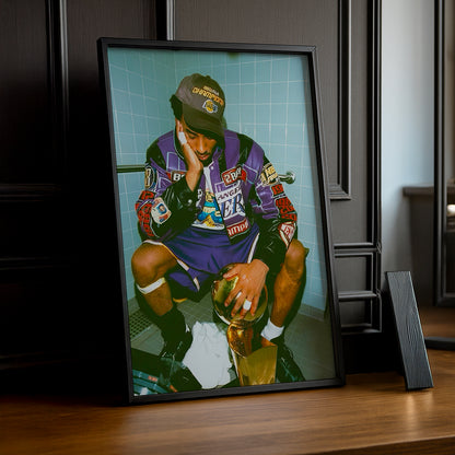 Cadre photo NBA - Kobe Bryant MVP