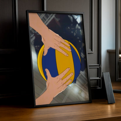 Cadre photo Volley-Ball - Haikyuu Set