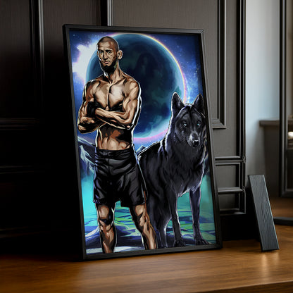 Poster UFC - Khamzat Chimaev Borz