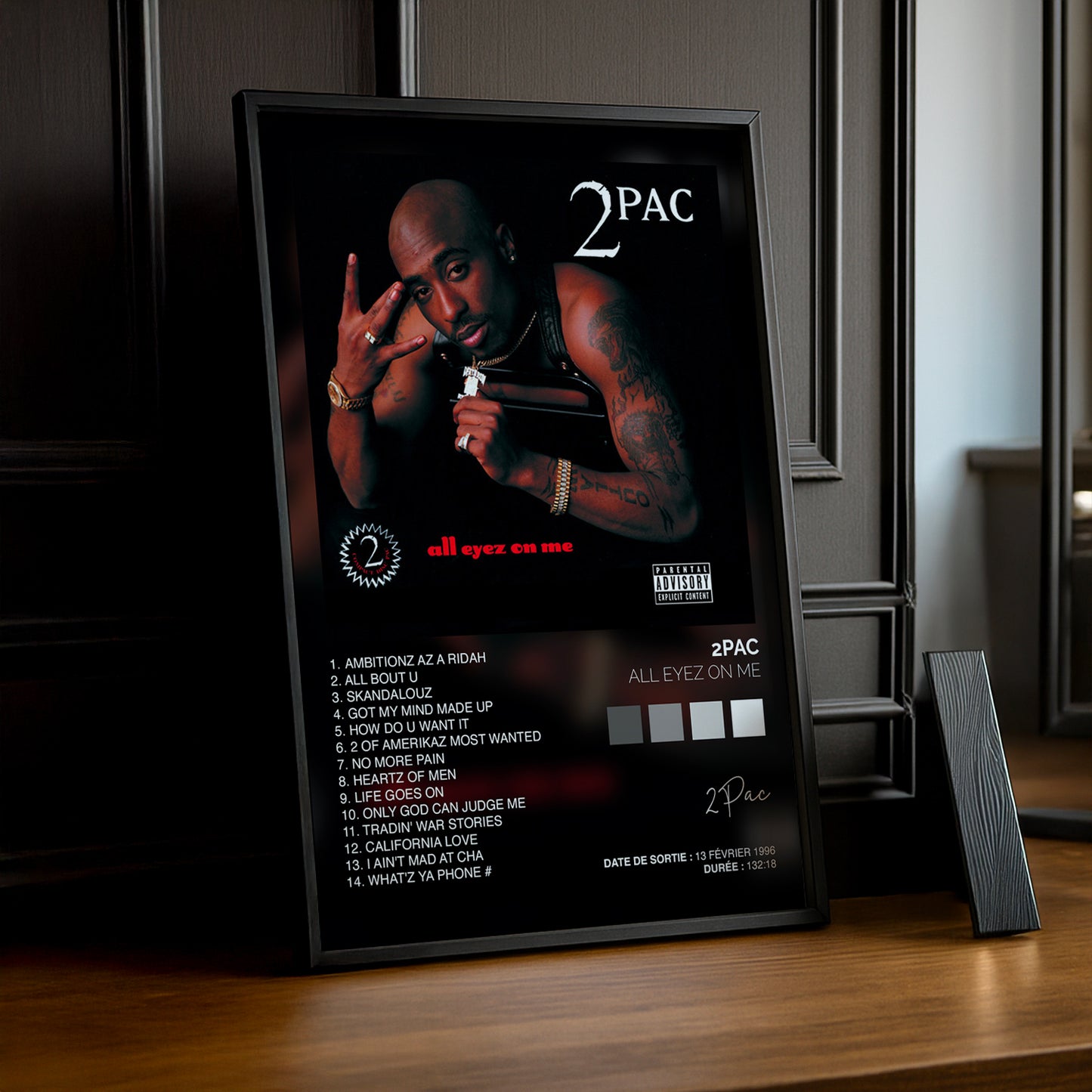 Poster 2Pac - Album All Eyez On Me