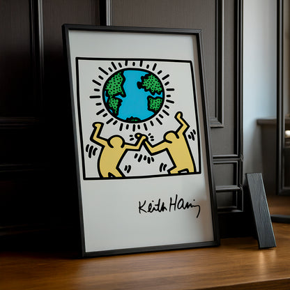 Cadre photo Keith Haring