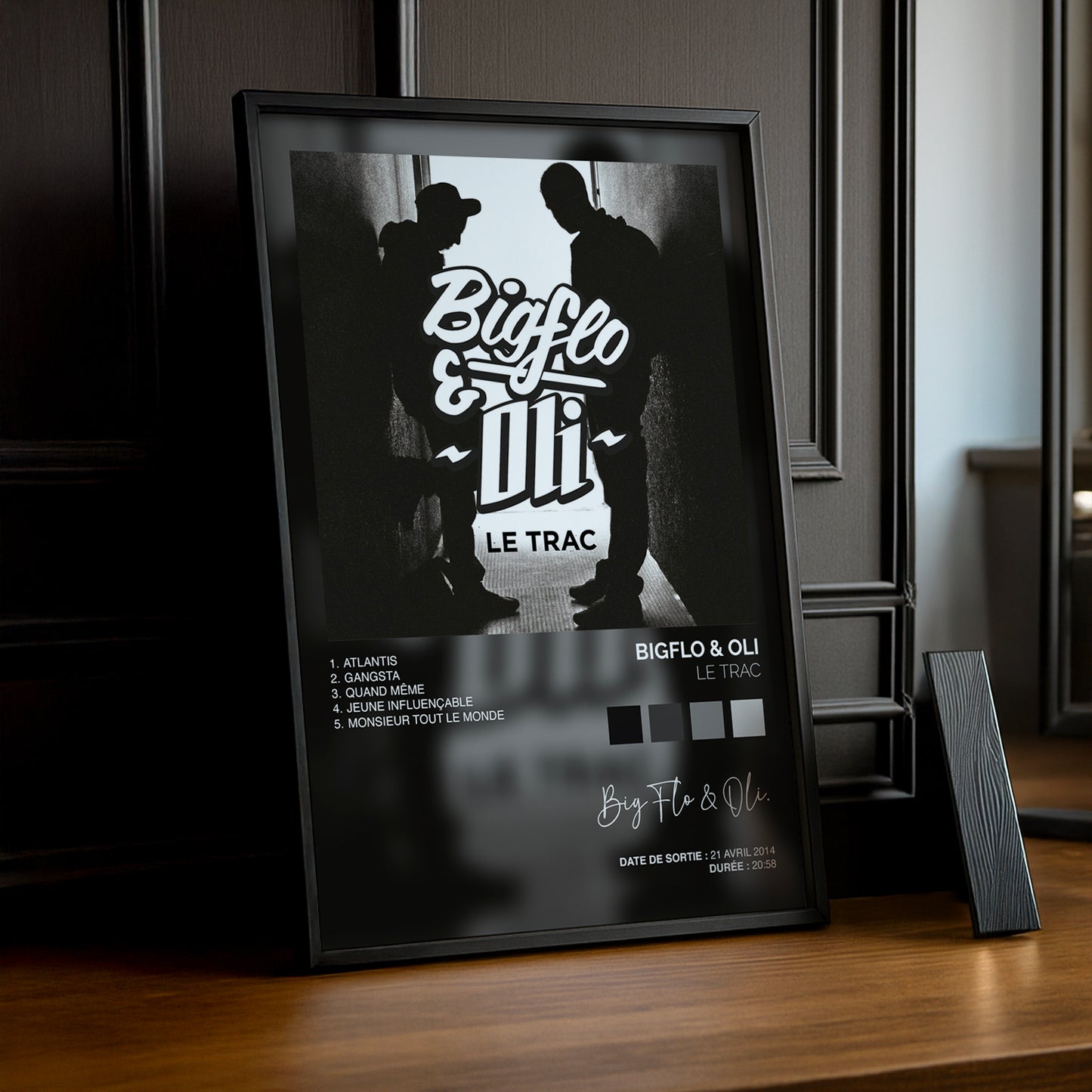 Cadre Photo BigFlo & Oli - Le Trac