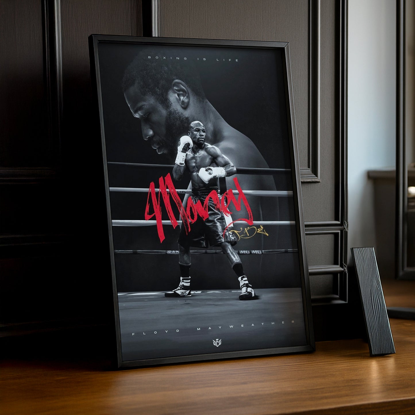 Cadre Photo Boxe - Floyd Mayweather Boxing