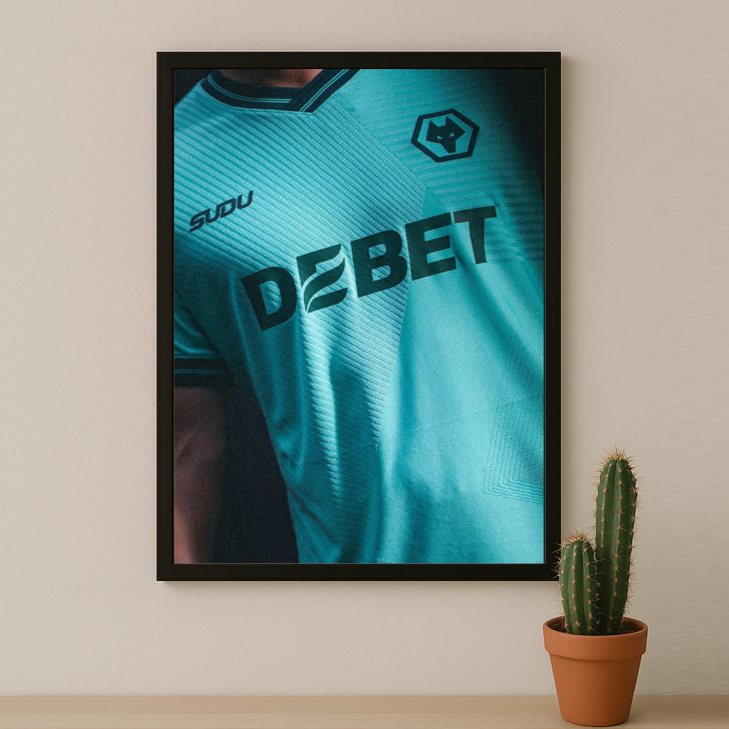 Cadre photo - Maillot Wolves 25-26