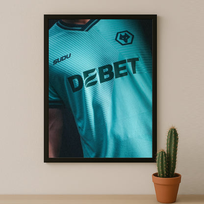 Cadre photo - Maillot Wolves 25-26