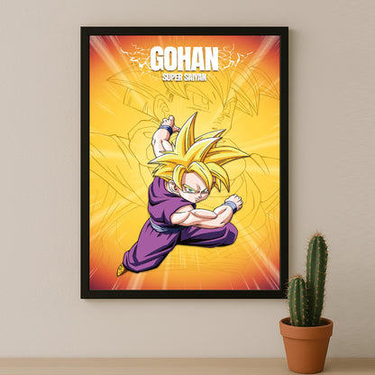 Poster Dragon Ball Z - Gohan Super Saiyan
