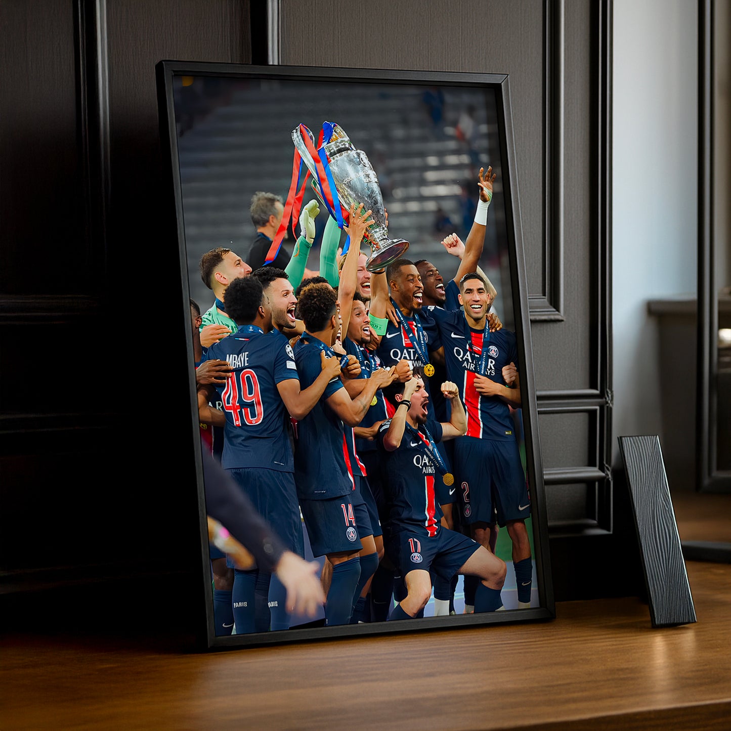 Cadre photo Paris Saint-Germain Célébration LDC