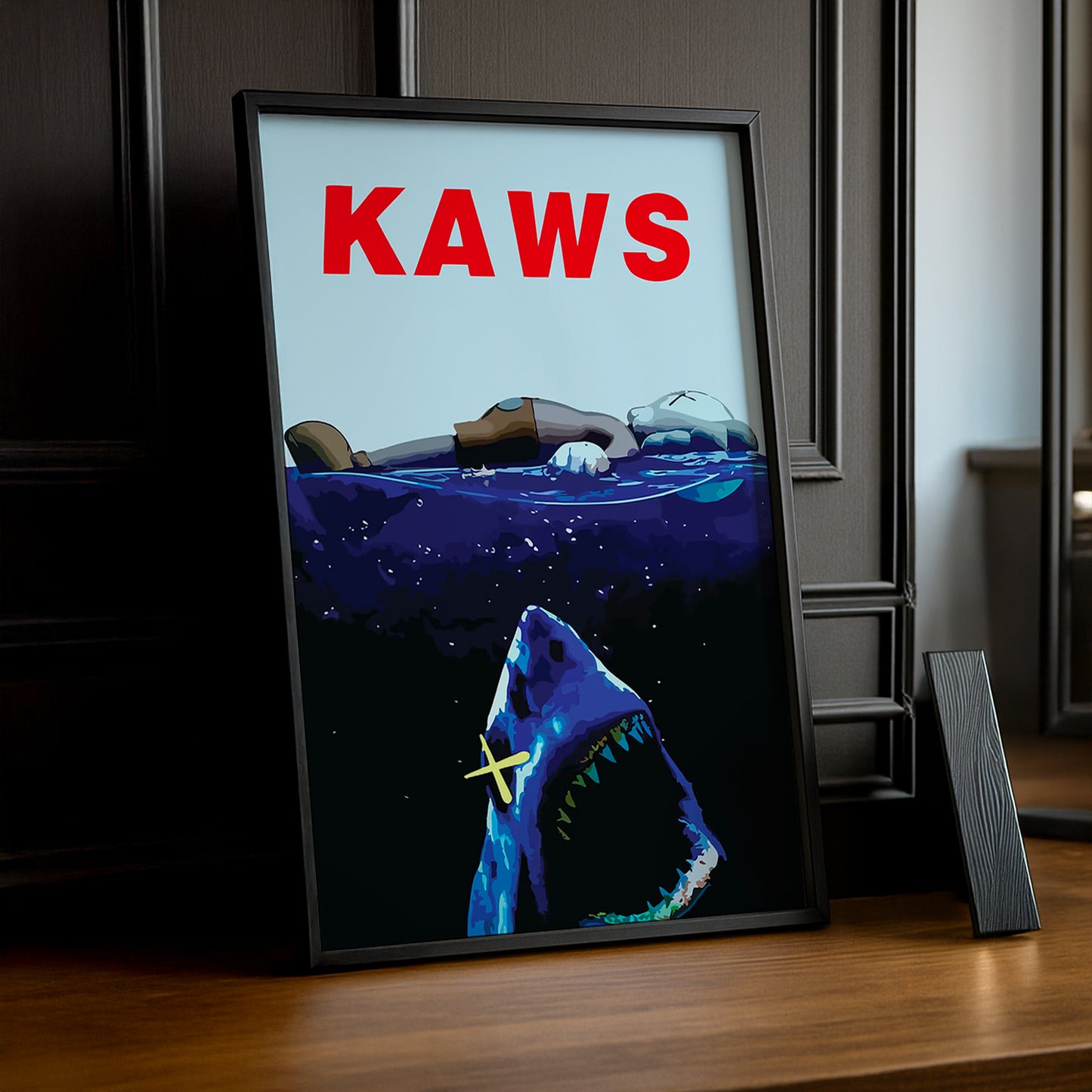 Cadre photo Kaws - Jaws