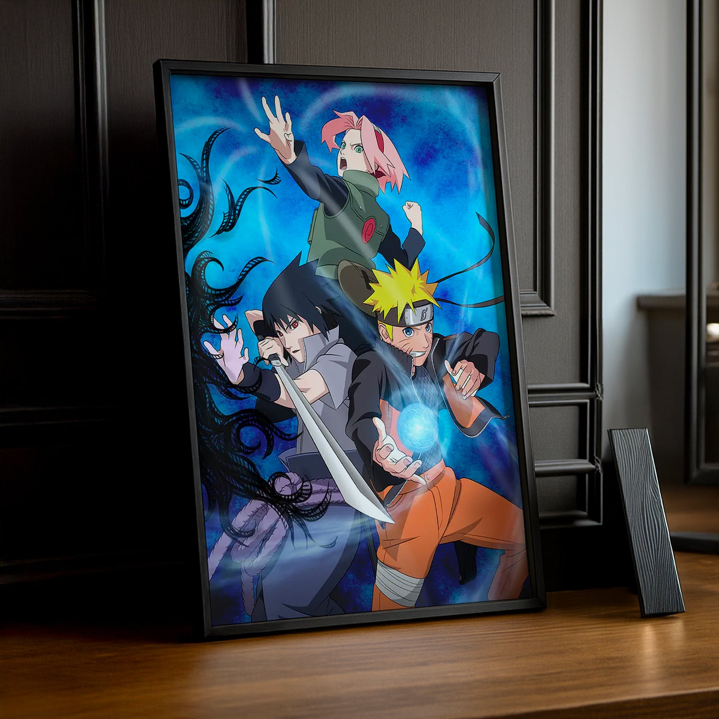 Cadre Photo Naruto - Group Fight Pose