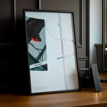 Cadre Photo Prada - Ruban Blanc