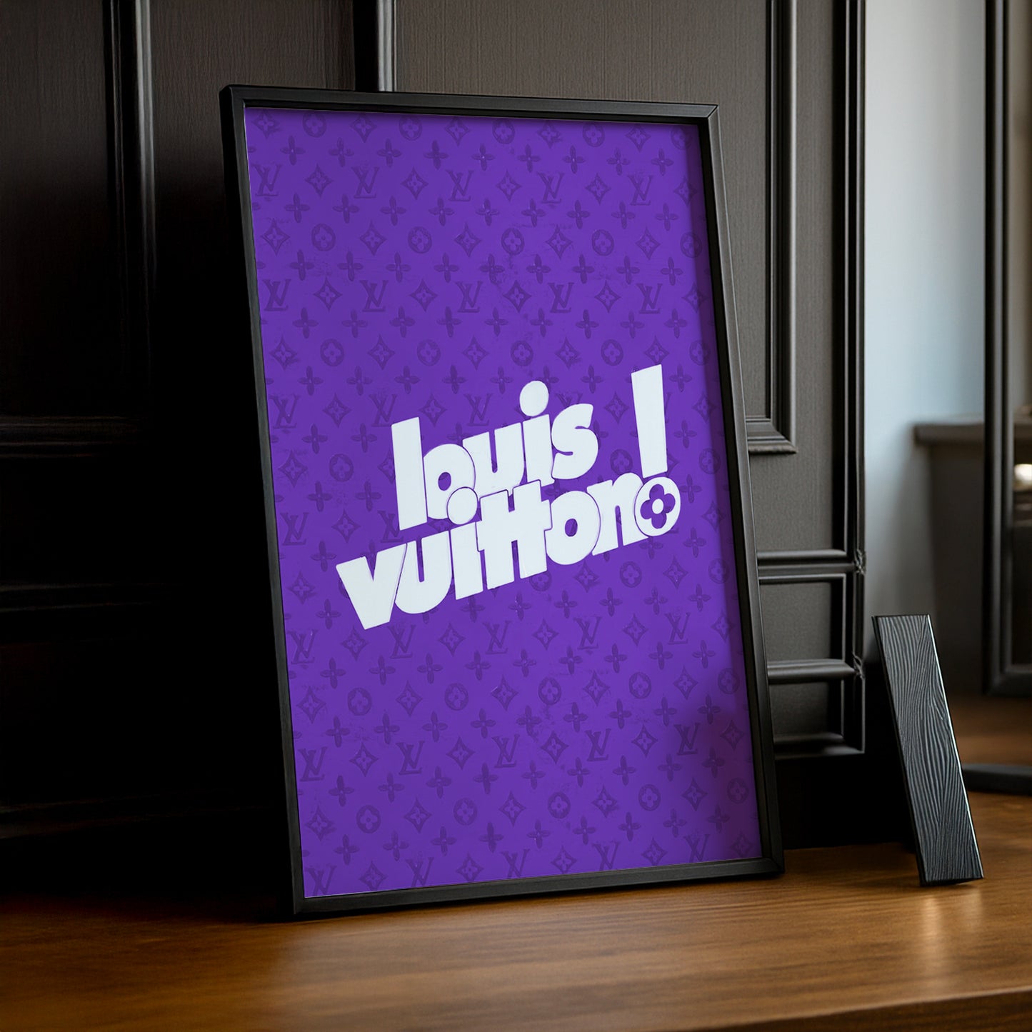 Cadre photo Louis Vuitton Purple
