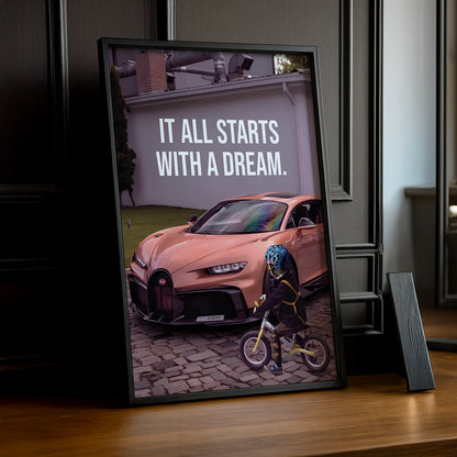Cadre photo Bugatti It All Stars with a dream