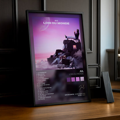 Poster Jul - Album Loin du monde