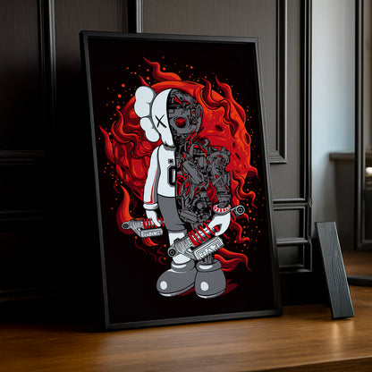 Poster Kaws - Companion Killer
