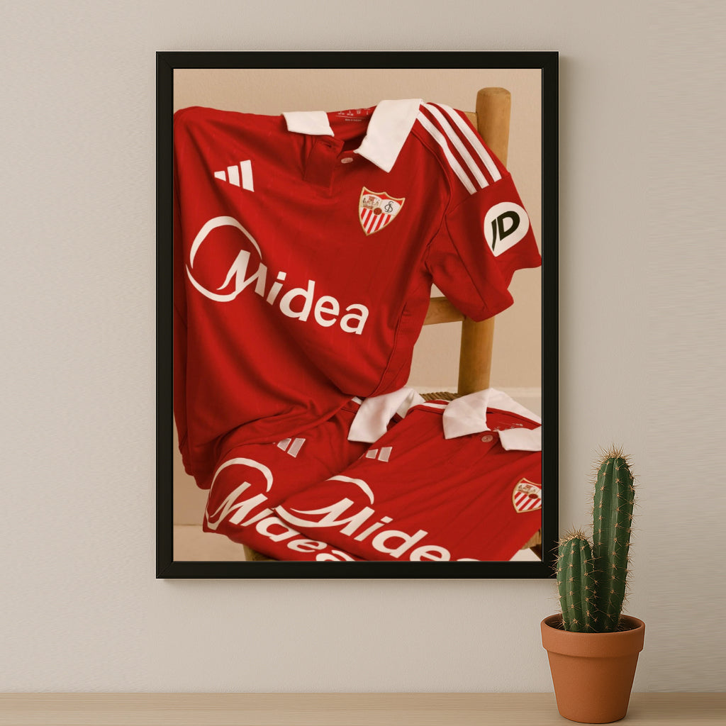 Cadre photo - Maillot FC Séville 25-26