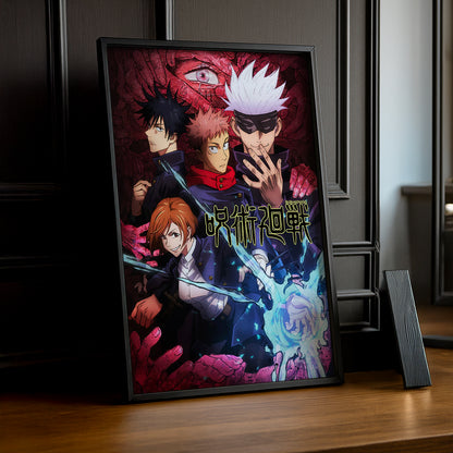 Cadre Photo Jujutsu Kaisen - Mahito Key Art