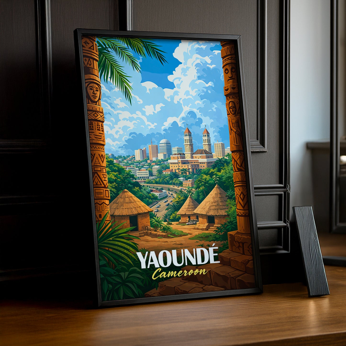 Cadre Photo Afrique - Cameroun Yaoundé