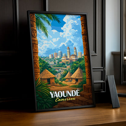 Cadre Photo Afrique - Cameroun Yaoundé
