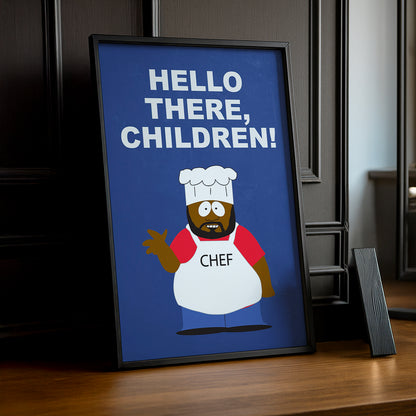 Cadre Photo South Park - Chef Hello There
